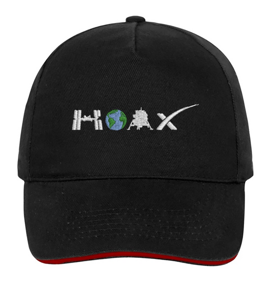 Cap with embroidered logo